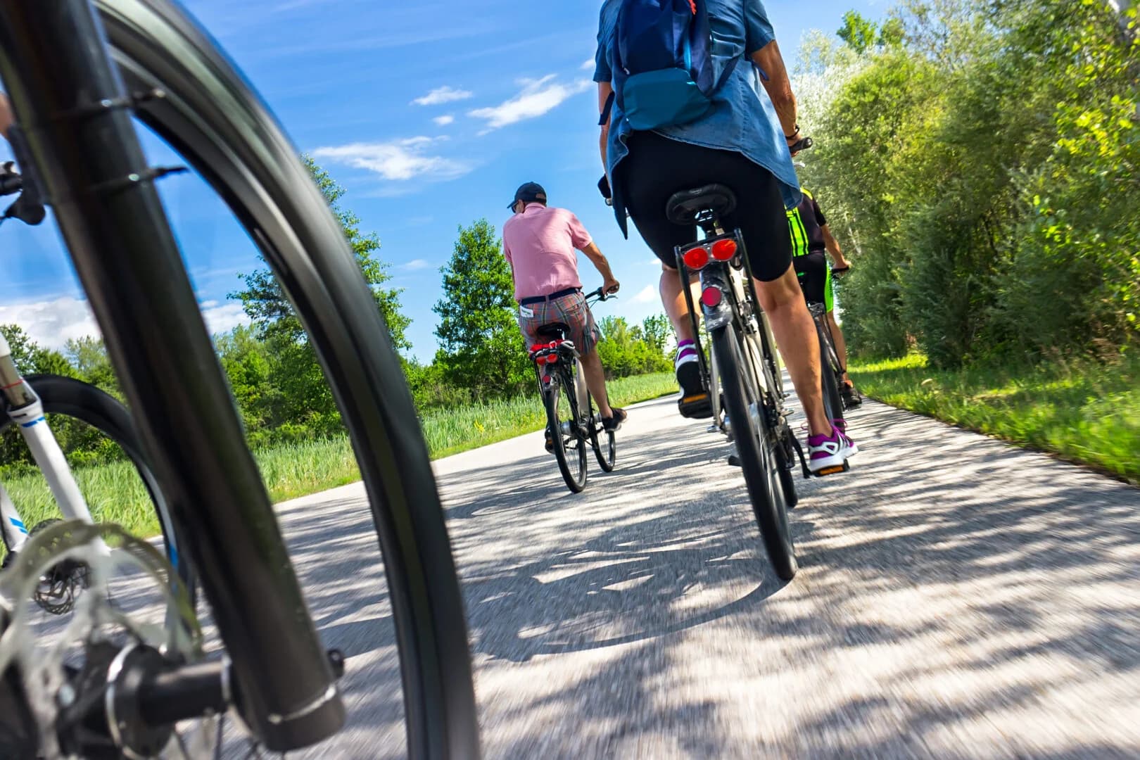 Bicycle Tour Down the Wiowash Trail